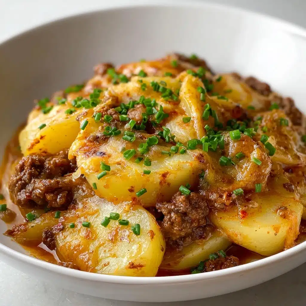 Crockpot Hamburger Potato Casserole Recipe - Recipe Image