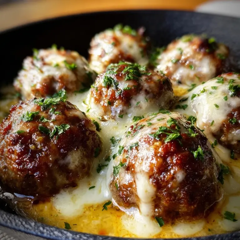 Crockpot French Onion Meatballs Recipe
