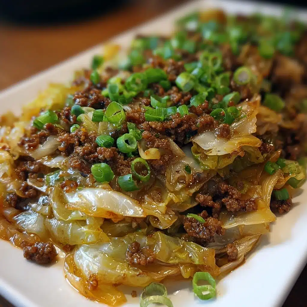Low-Carb Mongolian Ground Beef and Cabbage Recipe Revealed! Recipe - Recipe Image