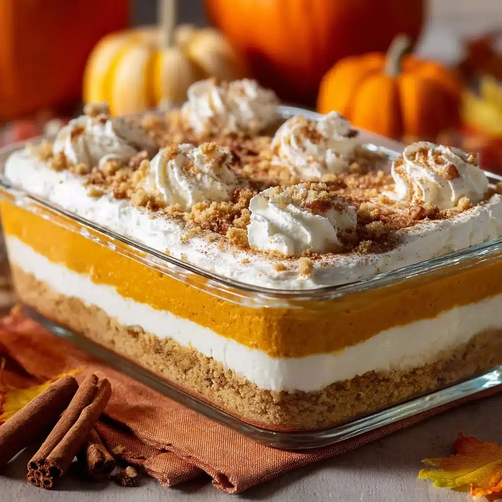 Easy Pumpkin Delight with Creamy Layers Recipe - Recipe Image