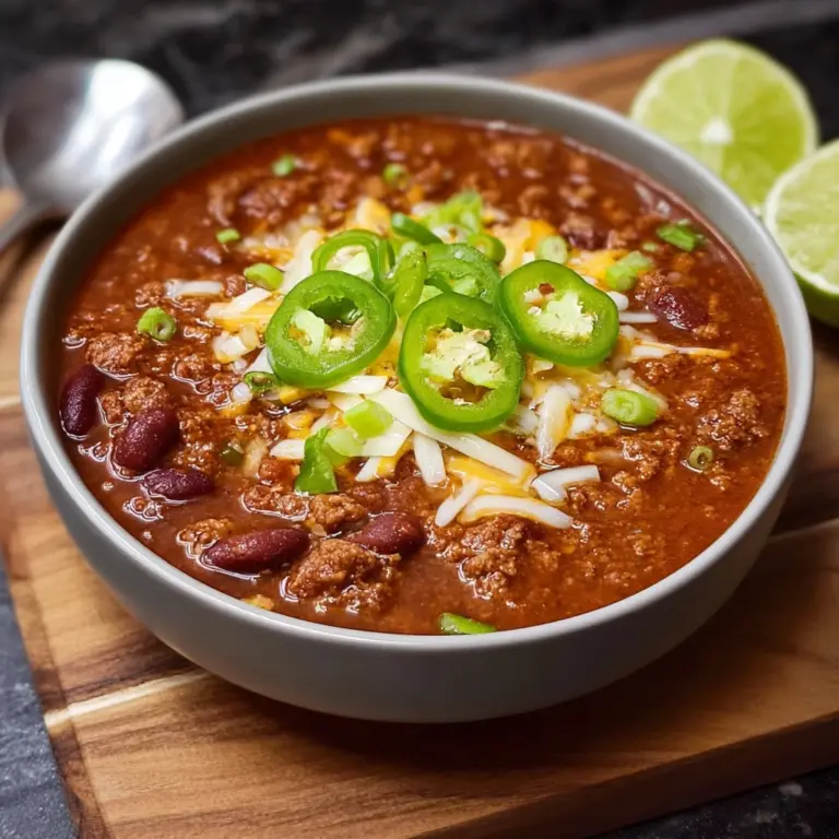 Crockpot Chili with Ground Beef and Beans Recipe