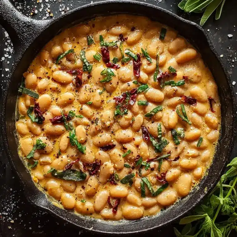 Creamy Tuscan Marry Me Butter Beans Recipe