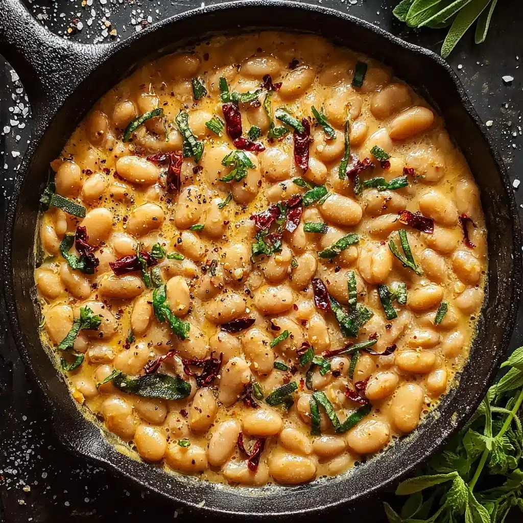 Creamy Tuscan Marry Me Butter Beans Recipe - Recipe Image