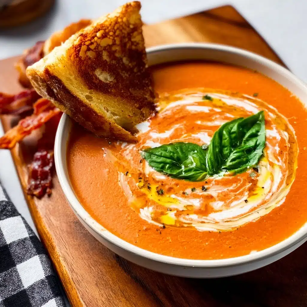 Creamy Tomato Bisque Soup Recipe - Recipe Image