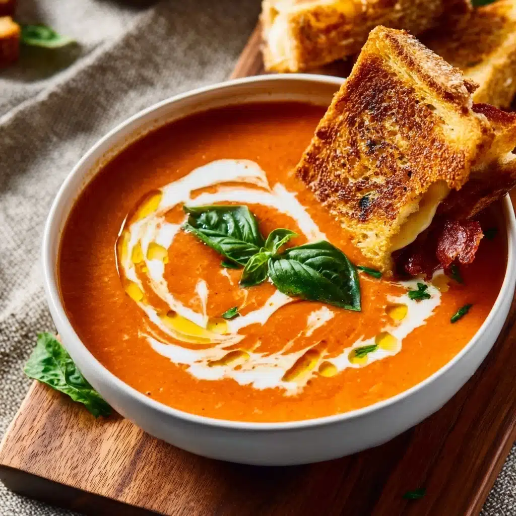Creamy Tomato Bisque Soup Recipe - Recipe Image