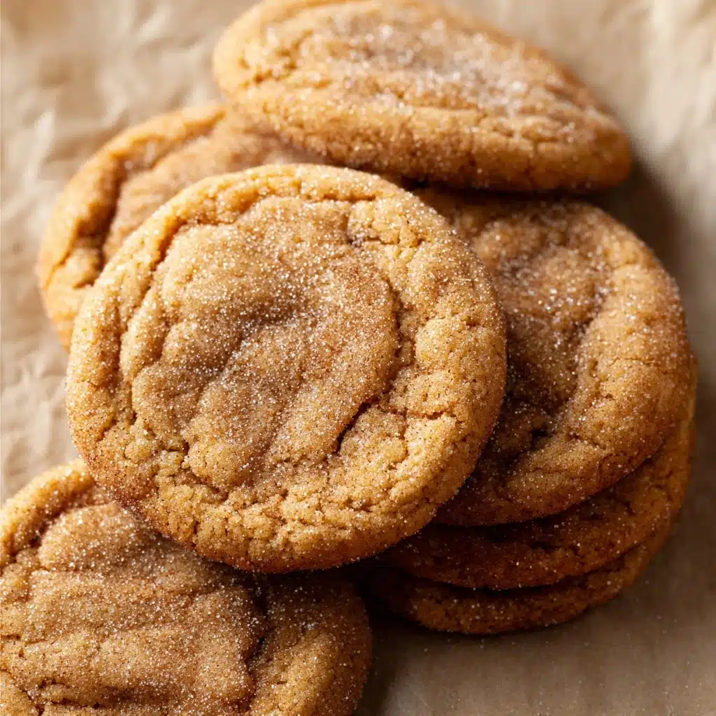 Chewy Pumpkin Snickerdoodle Cookies Recipe - Recipe Image