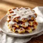 Apple Fritter Waffle Donuts Recipe