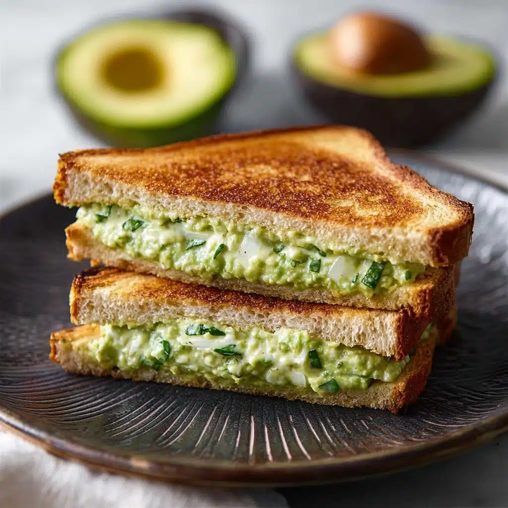 Creamy Avocado Grilled Cheese Recipe - Recipe Image