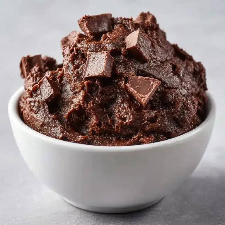 Brownie Batter Recipe