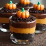 3-Ingredient Pumpkin Patch Dirt Cups in Just 10 Minutes Recipe