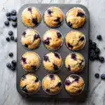 Homemade Blueberry Protein Muffins Recipe
