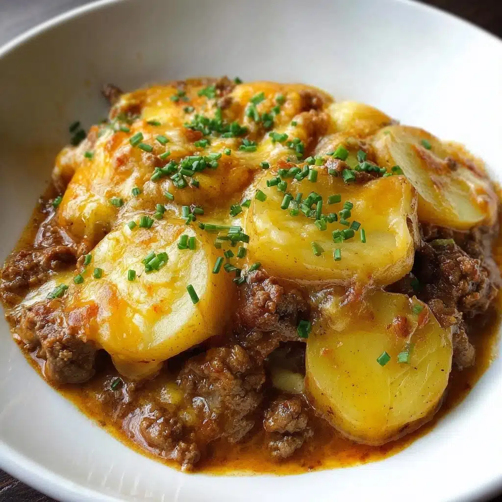 Crockpot Hamburger Potato Casserole Recipe - Recipe Image