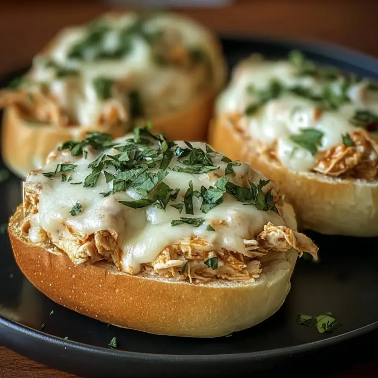 Chicken Alfredo Sloppy Joes Recipe