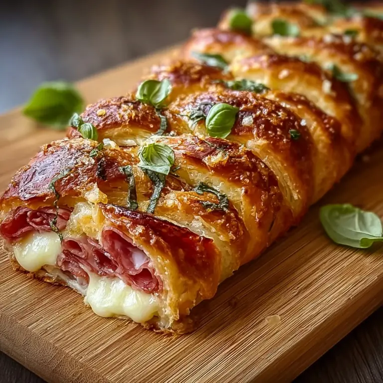 Italian Crescent Roll Sandwich Bake Recipe