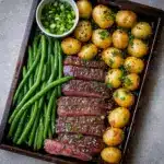 Herbed Steak Sheet Pan Dinner Recipe