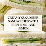 Cucumber Sandwich Recipe