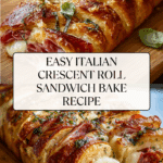 Italian Crescent Roll Sandwich Bake Recipe