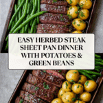 Herbed Steak Sheet Pan Dinner Recipe