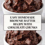 Brownie Batter Recipe