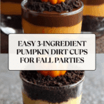 3-Ingredient Pumpkin Patch Dirt Cups in Just 10 Minutes Recipe