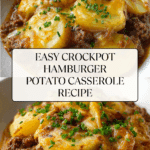 Crockpot Hamburger Potato Casserole Recipe