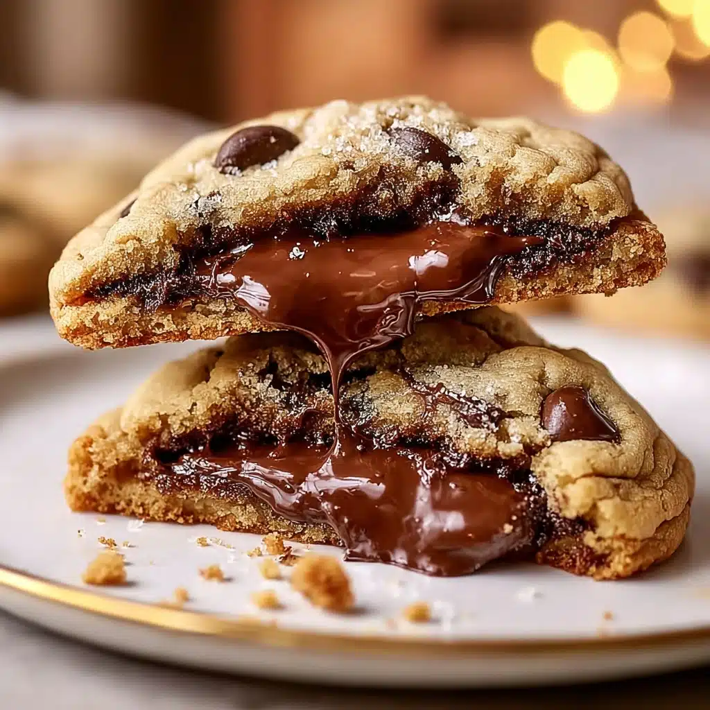 Easy Nutella Stuffed Cookies Recipe - Recipe Image