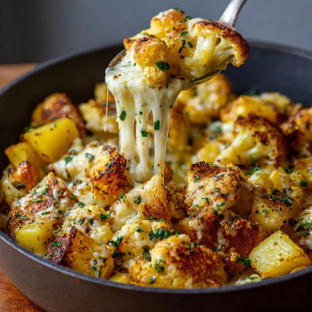 Garlic Parmesan Chicken and Potatoes Recipe - Recipe Image