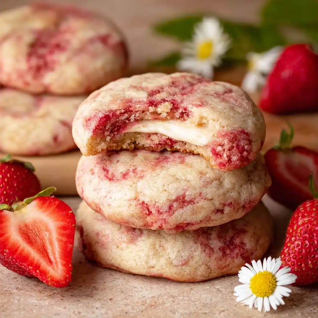 Strawberry Cheesecake Cookies Recipe - Recipe Image