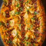 One Pan Baked Dumplings Recipe