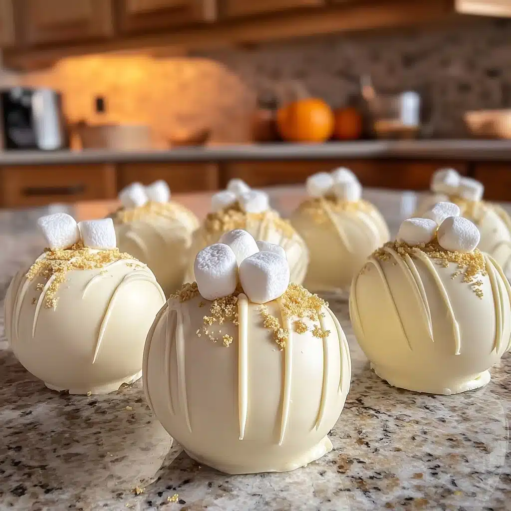 Pumpkin Spice Hot Chocolate Bombs Simple and Rich Treat Recipe - Recipe Image