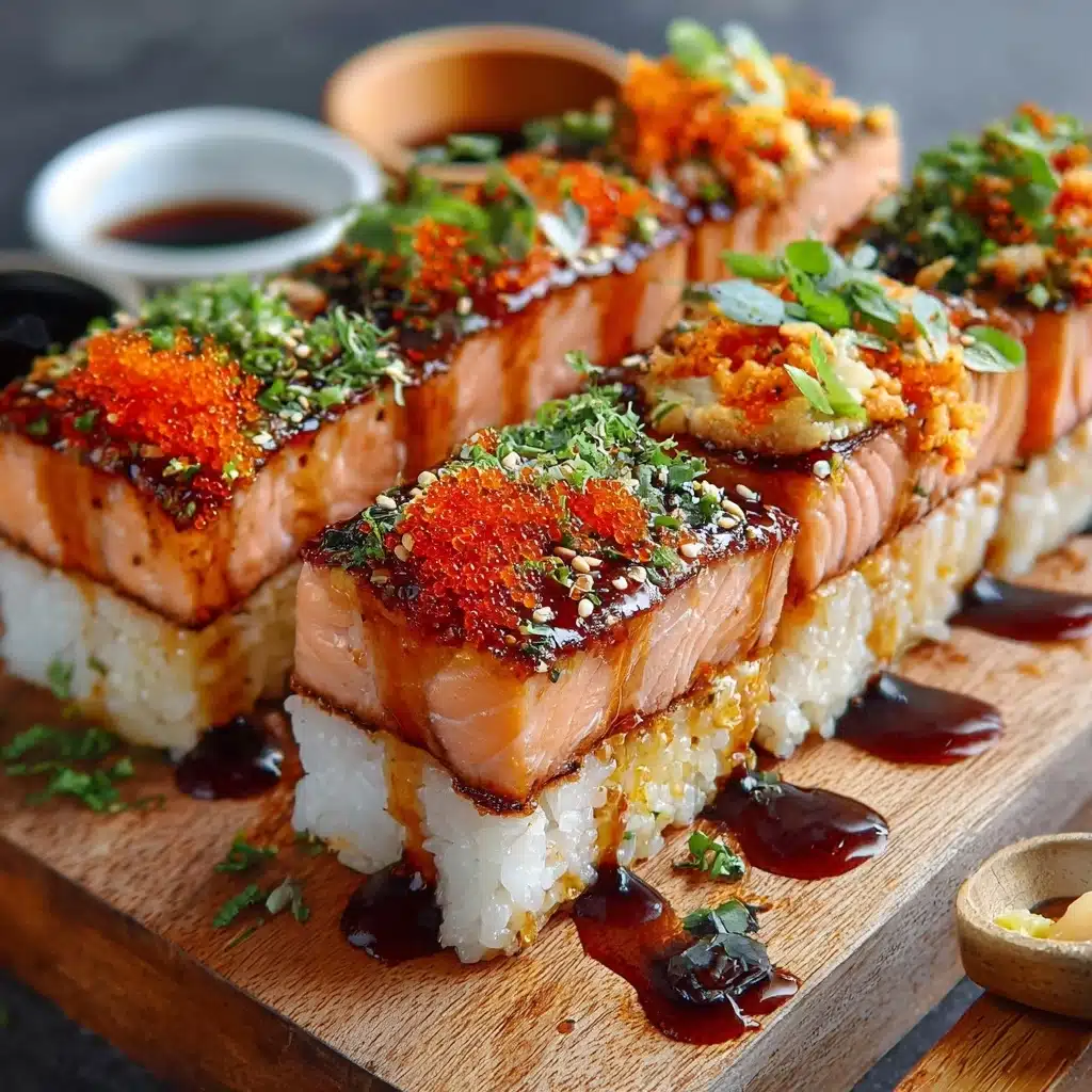 Spicy Salmon Sushi Bake Recipe - Recipe Image