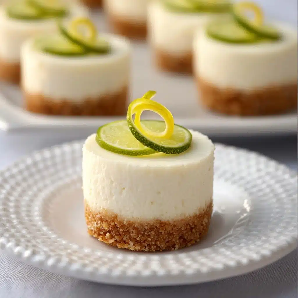 Mini Margarita Cheesecakes Recipe - Recipe Image