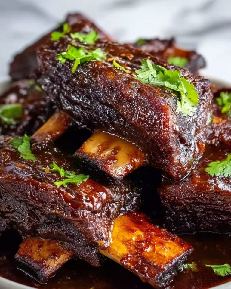 Caramelized Slow Roast Asian Beef Short Ribs Recipe