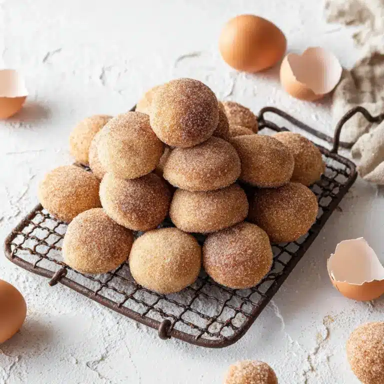 Baked Apple Cider Donut Holes Recipe