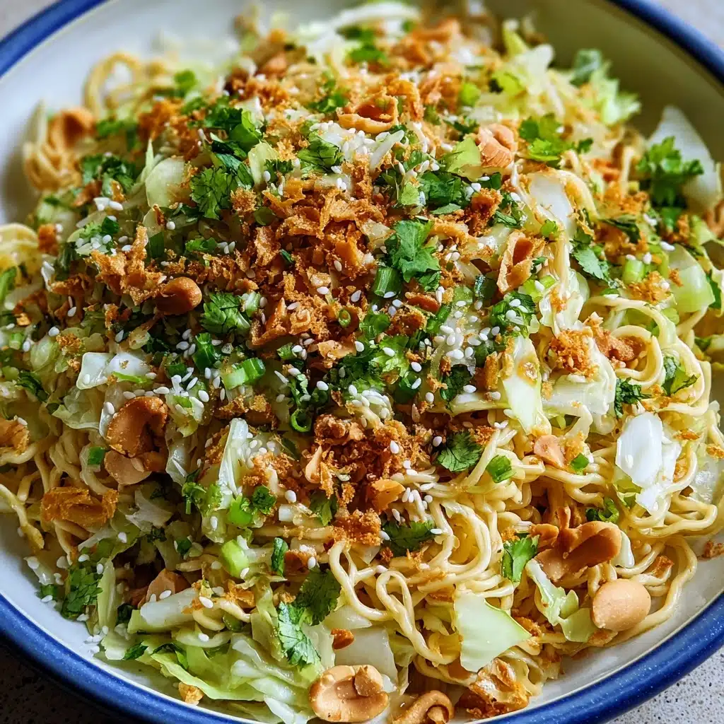 Asian Ramen Noodle Salad Recipe - Recipe Image