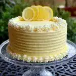 Creamy Lemon Cheesecake Cake Recipe