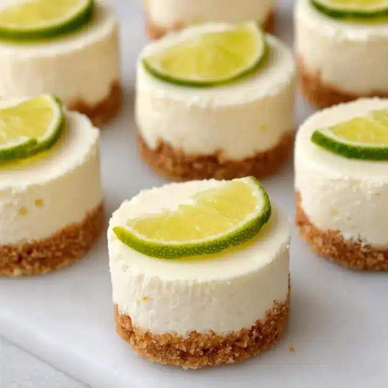 Mini Margarita Cheesecakes Recipe