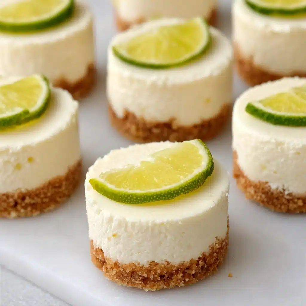 Mini Margarita Cheesecakes Recipe - Recipe Image