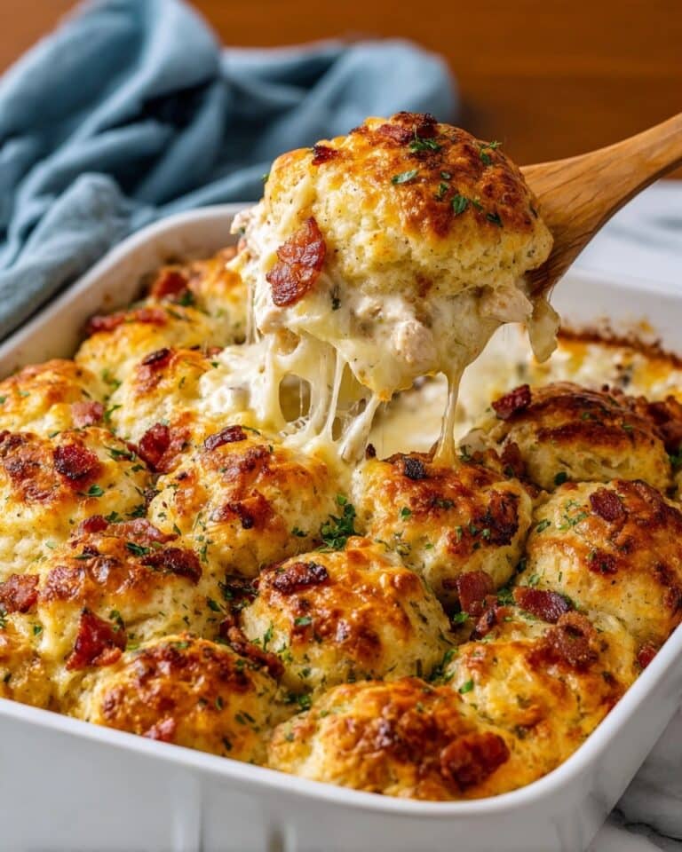 Chicken Bubble Biscuit Bake Casserole Recipe