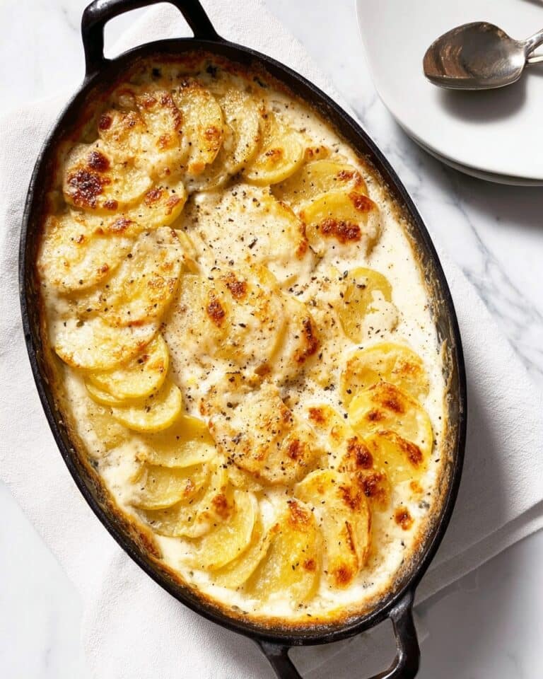 Parmesan Scalloped Potatoes Recipe