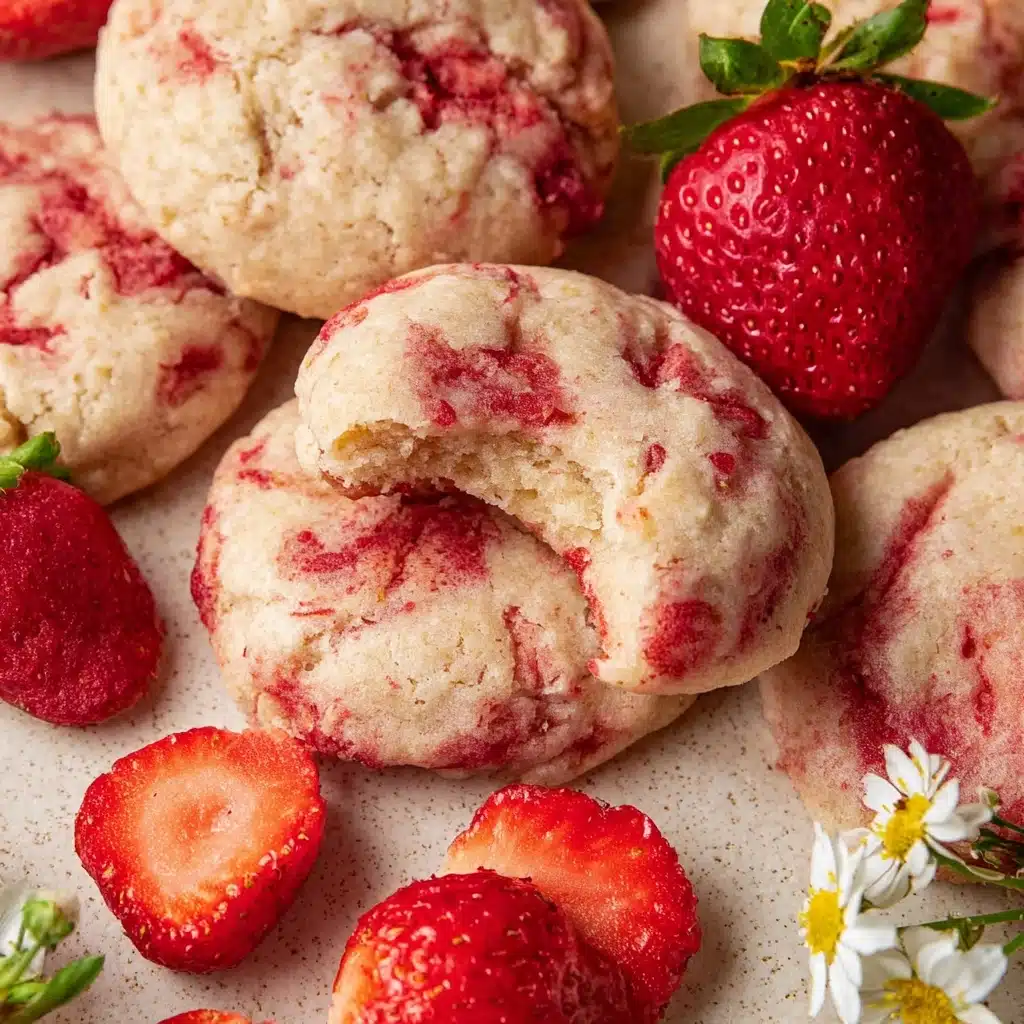 Strawberry Cheesecake Cookies Recipe - Recipe Image