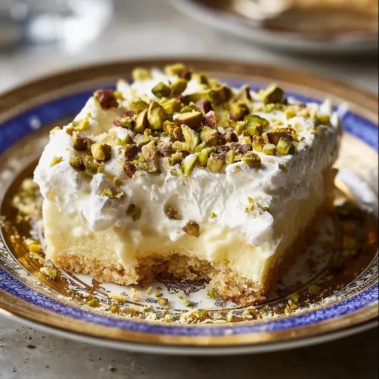 Rich & Creamy Pistachio Tres Leches Cake Recipe