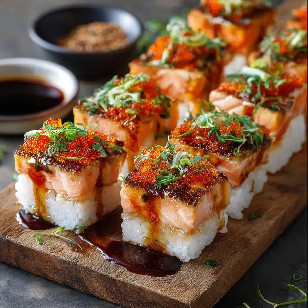 Spicy Salmon Sushi Bake Recipe - Recipe Image