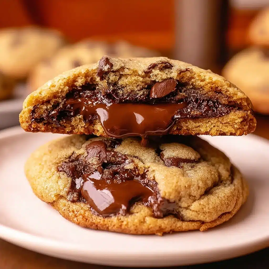 Easy Nutella Stuffed Cookies Recipe - Recipe Image