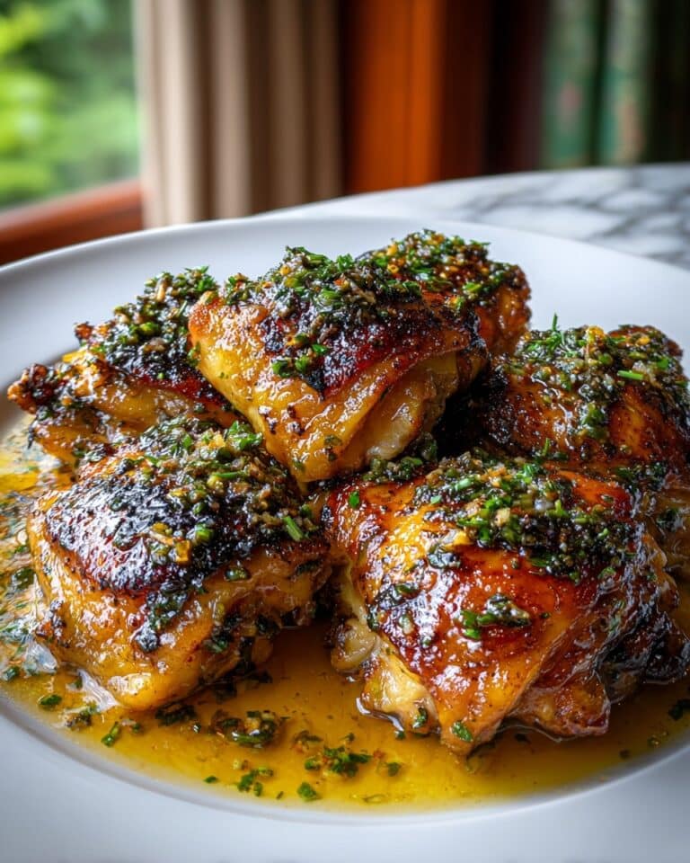 Brown Sugar Dijon Chicken Thighs Recipe