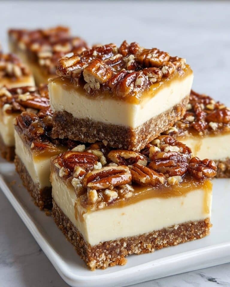 Pecan Pie Cheesecake Bars Recipe