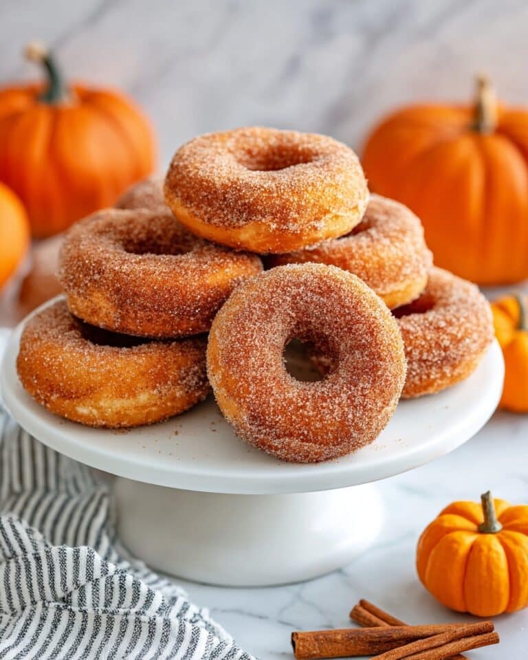 Easy Baked Pumpkin Donuts Recipe