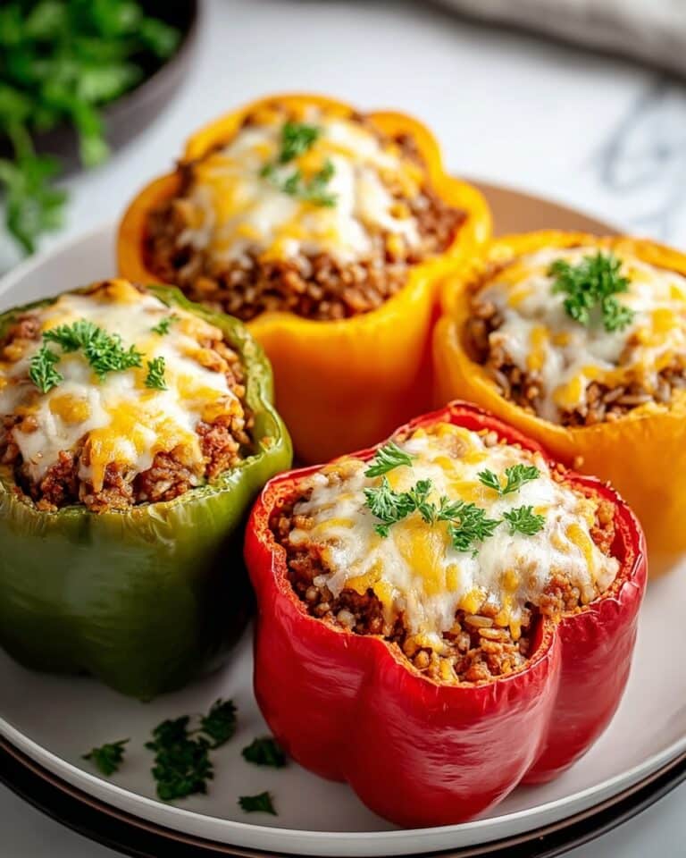 Classic Stuffed Peppers for a Cozy Homemade Dinner Delight Recipe