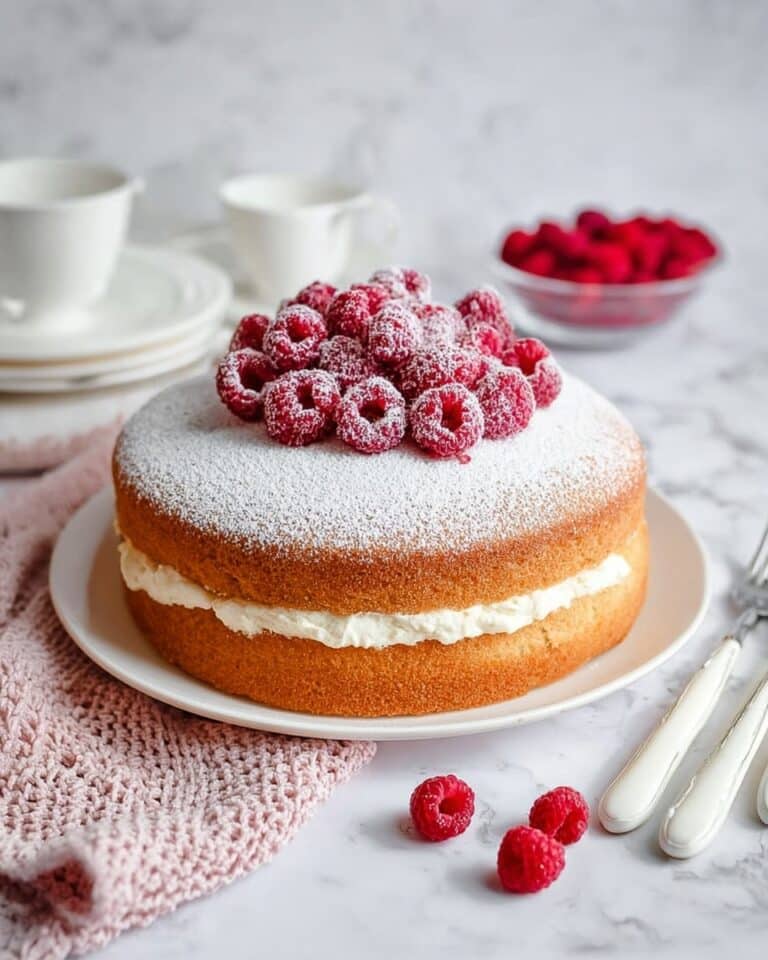 Air Fryer Sponge Cake Recipe