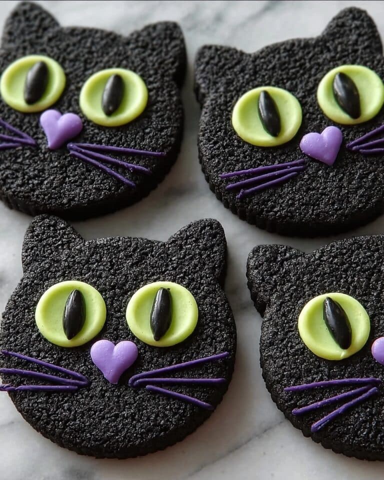 Hocus Pocus Oreo Black Cat Cookies Recipe
